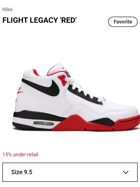 Nike Other - NikeFlight Legacy 9.5